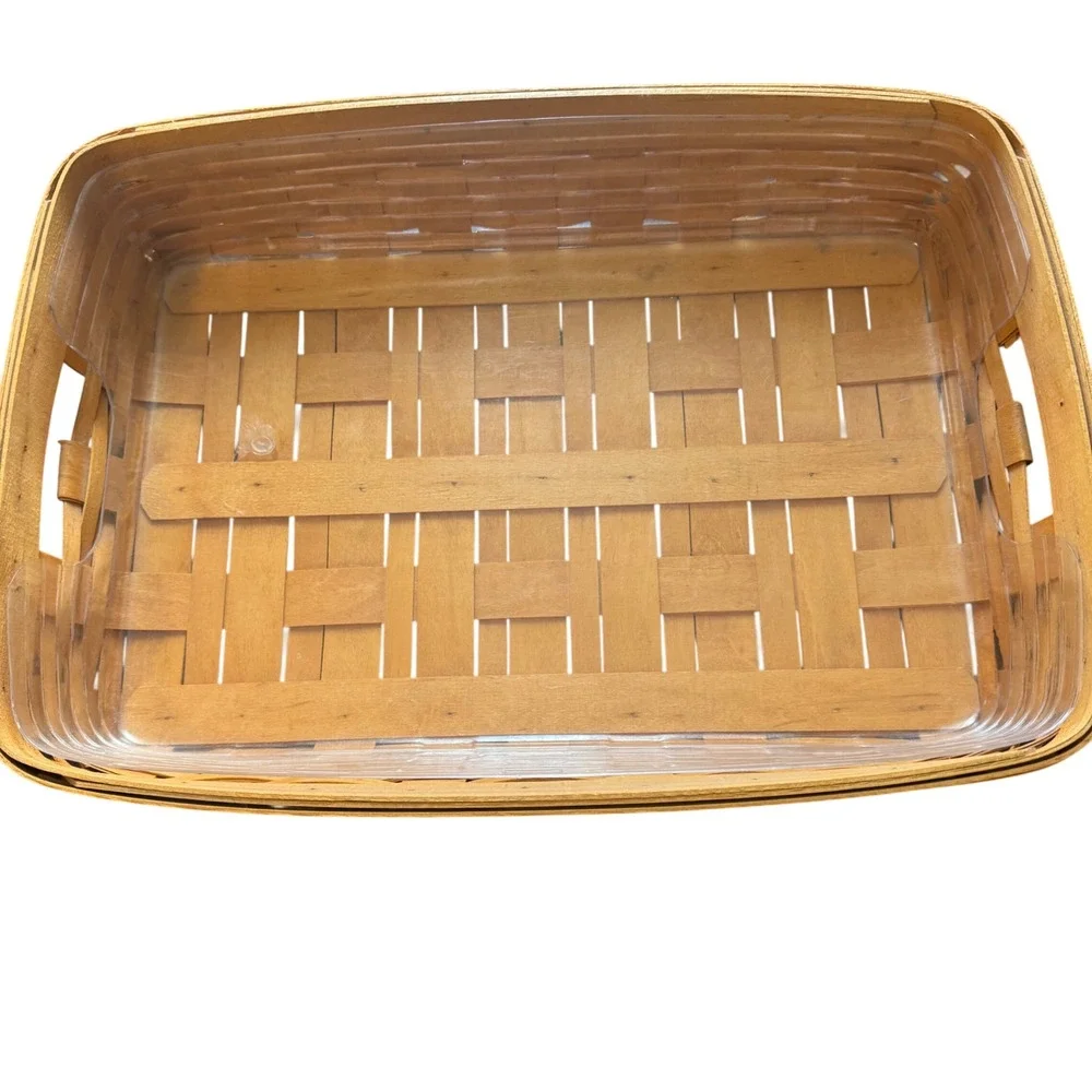 Longaberger Hostess Large Serving Tray Basket 19